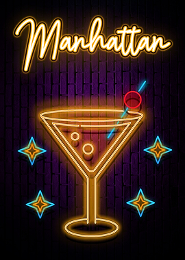 Manhattan Cocktail