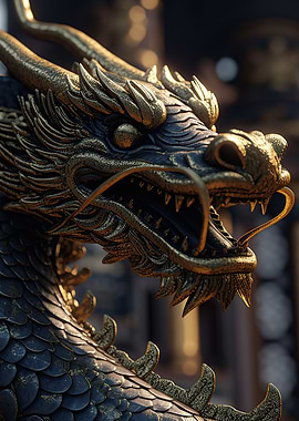Dragon Intricate Metal