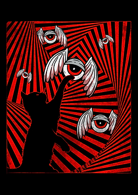 Weirdcore Aesthetic Black