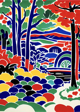 Colorful Japanese Nature