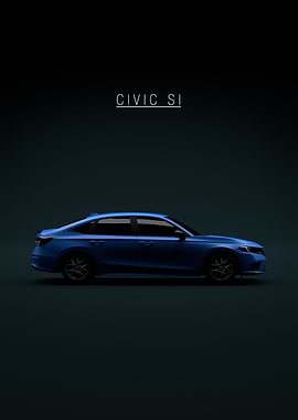 Honda Civic SI 2022 Blue