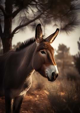 Charming donkey