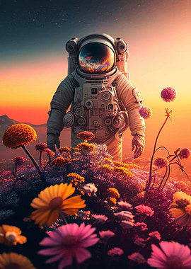 Retro Astronaut