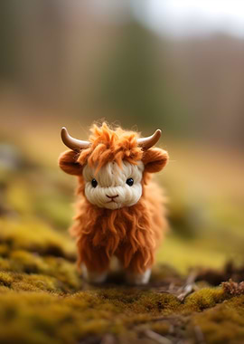 Baby Highland Cow Cattle