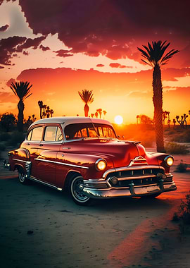 80s Classic Retro Car