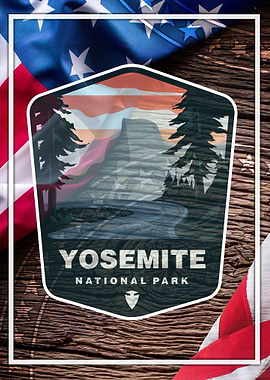 YOSEMITE PARK POSTER