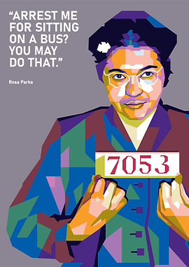 Rosa Parks Pop Art Quotes