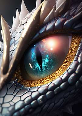 Beauty Dragon Eye