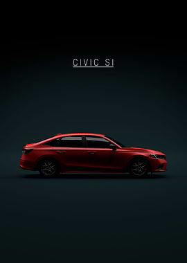 Honda Civic SI 2022 Red