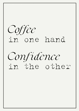 Coffee Minimal Typography