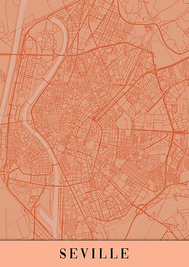 Seville Orange Map