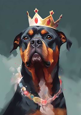 Rottweiler Dog Dainty