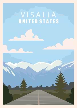 Visalia American city