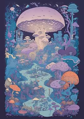 Psychedelic Mushroom