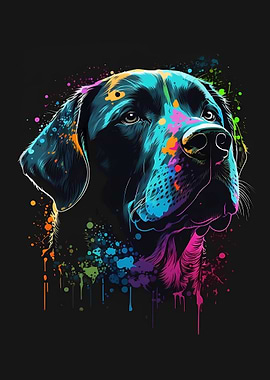 Labrador Retriever Paint