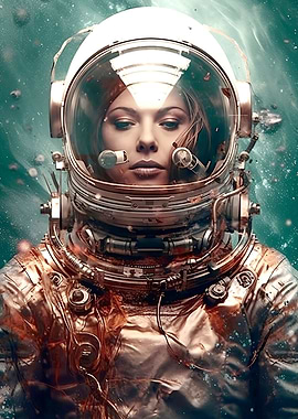 Astronauts Space Suits