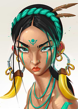 AnikaPriestess Fantasy Art