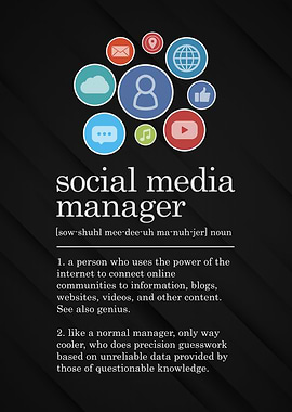 Funny Social Media Manager
