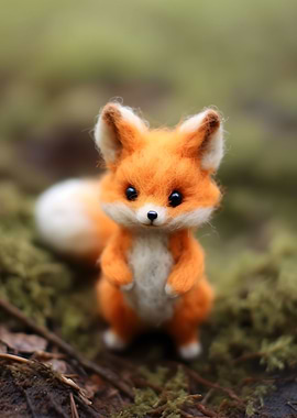 Snuggly Mini Baby Red Fox