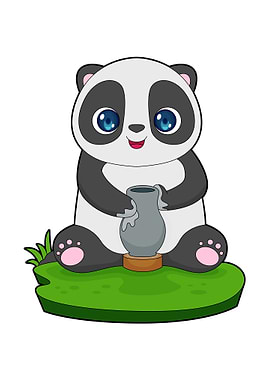 Panda Craftsman Jar