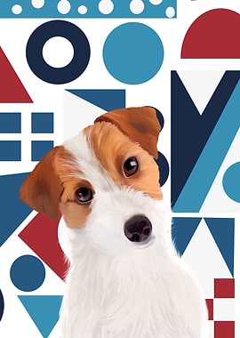Jack Russell Geometric