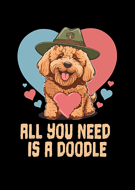 Golden Doodle Dog Lover