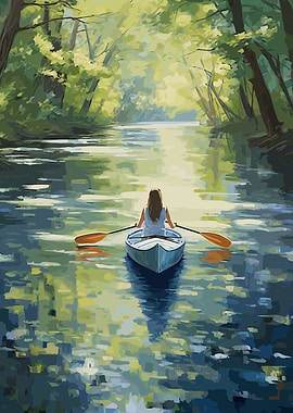 Rowing in Tranquility