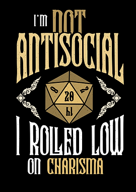 Not antisocial Charisma