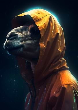 Camel in a Raincoat