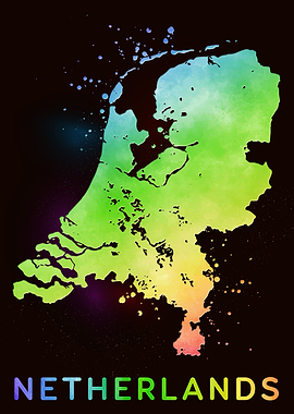 Netherlands Map