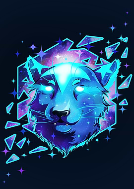 Milky Way Panther Face