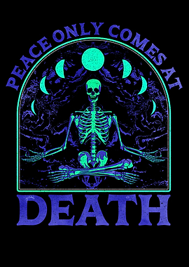 Peace only comes at death