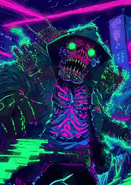 Fantasy monster skeleton