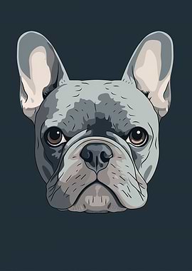 Vector French Bulldog