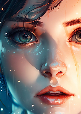 Anime Face Illustration