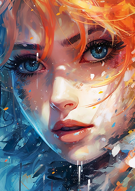 Beautiful Anime Painting