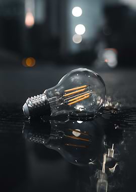 Light Bulb Reflection