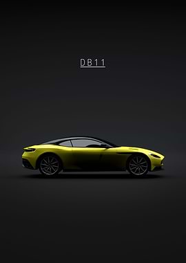 2020 AM DB11 Yellow
