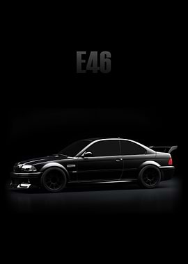 E46 Bimmer Dark Black
