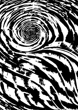 Black and White Abstract