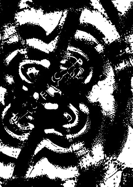 Black and White Abstract