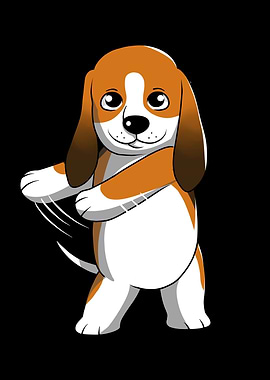 Basset Hound Flossing