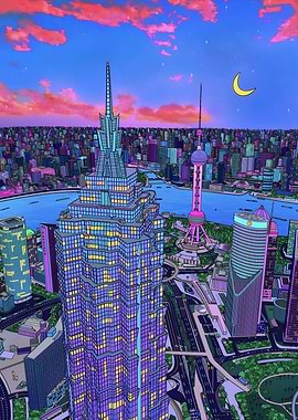 Shanghai Skyline