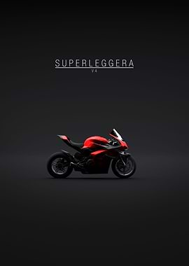 Ducati Superleggera V4 Red