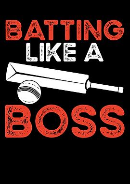 Batting like a boss