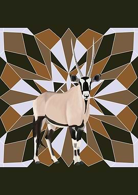 Modern Oryx Geometric