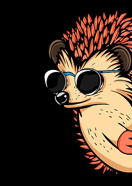 Cool Hedgehog Lover Gift