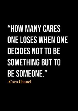 Coco Chanel Quote