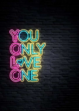 Neon Quote Sign