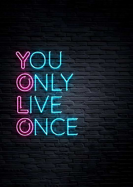 Neon Quote Sign